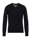 Alpha Studio Sweaters In Dark Blue