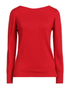 Alpha Studio Sweaters In Red