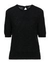 Rossopuro Sweaters In Black