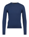 Vneck Sweaters In Blue