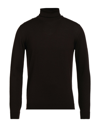 Roberto Collina Turtlenecks In Dark Brown