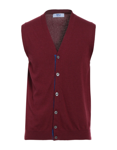 Mqj Cardigans In Maroon