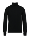 Alpha Studio Turtlenecks In Black