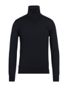 Alpha Studio Man Turtleneck Black Size 40 Merino Wool