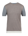 Gabardine Sweaters In Beige