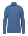 Heritage Turtlenecks In Blue