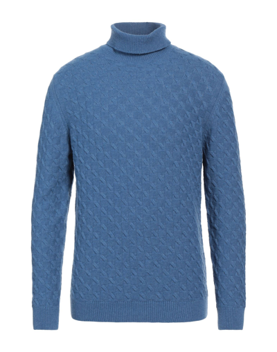 Heritage Turtlenecks In Blue