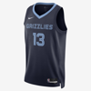 Nike Memphis Grizzlies Icon Edition 2022/23  Men's Dri-fit Nba Swingman Jersey In Blue