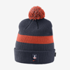 Nike College Pom Beanie In College Navy