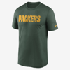 Nike Dri-fit Wordmark Legend Men's T-shirt In Green