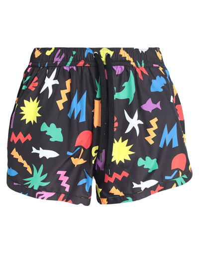 Moschino Beach Shorts And Pants In Black