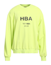 Hood By Air Sweatshirts In Acid Green