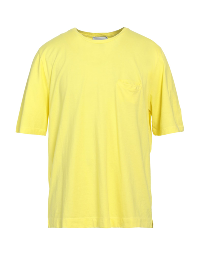 Vneck T-shirts In Yellow
