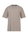 Sseinse Man T-shirt Khaki Size Xxl Cotton In Beige