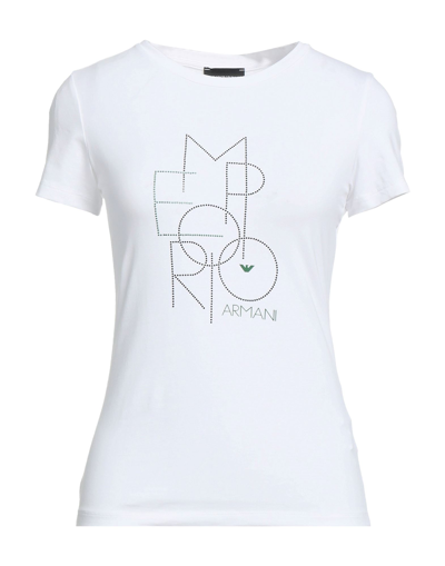 Emporio Armani T-shirts In White