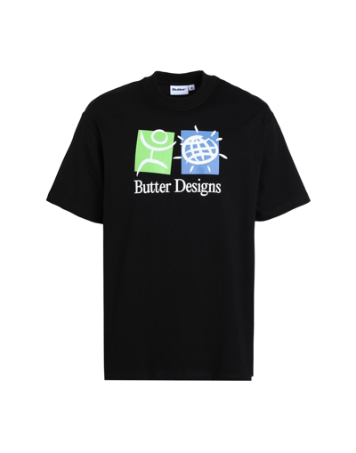 Butter Goods T-shirts In Black