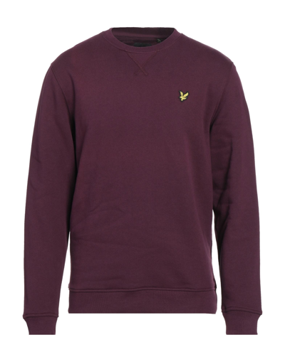 Lyle & Scott Sweatshirts In Deep Purple