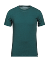 TAKESHY KUROSAWA TAKESHY KUROSAWA MAN T-SHIRT DEEP JADE SIZE XXL VISCOSE, POLYESTER, ELASTANE