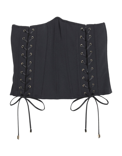 Elisabetta Franchi Tops In Black