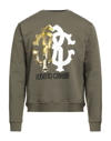 Roberto Cavalli Sweatshirts In Green