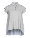 Rossopuro Polo Shirts In Grey