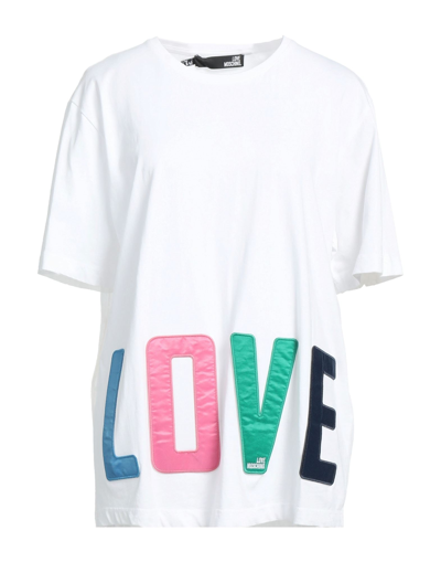 Love Moschino T-shirts In White