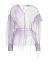 Msgm Blouses In Light Purple