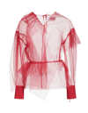 Msgm Blouses In Red