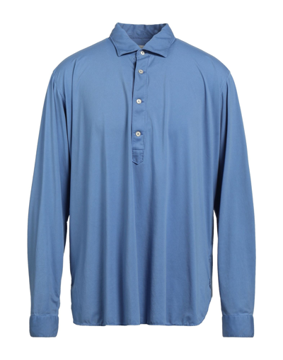 Tintoria Mattei 954 Polo Shirts In Blue