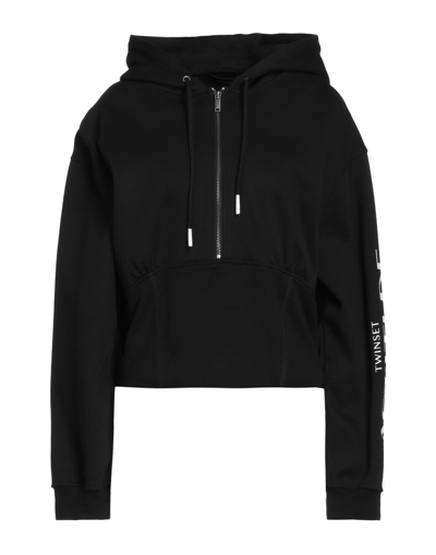 Actitude By Twinset Sweatshirts In Black