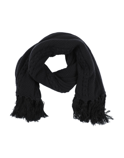 Les Hommes Scarves In Black