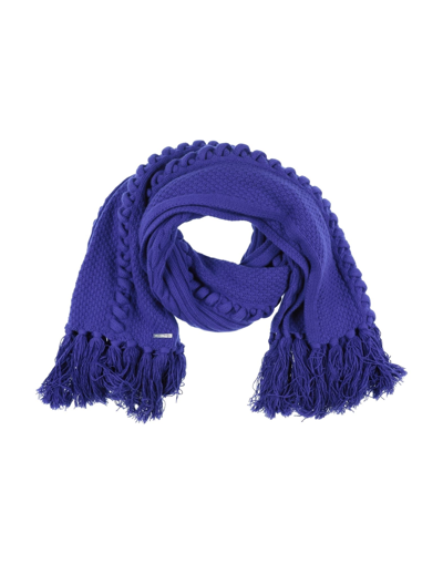 Les Hommes Scarves In Blue