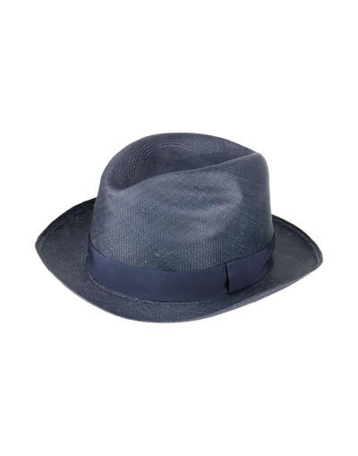 Loro Piana Hats In Dark Blue