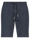 Hamaki-ho Mens Blue Bermuda Shorts In Blue