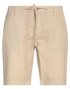 Hamaki-ho Man Shorts & Bermuda Shorts Beige Size 46 Linen, Cotton