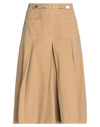 Elisabetta Franchi Cropped Pants In Sand