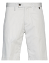 Liu •jo Man Man Shorts & Bermuda Shorts Grey Size 30 Cotton, Linen, Elastane
