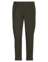 Grey Daniele Alessandrini Pants In Green