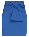 Vanessa Scott Mini Skirts In Blue