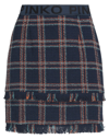 Pinko Mini Skirts In Blue