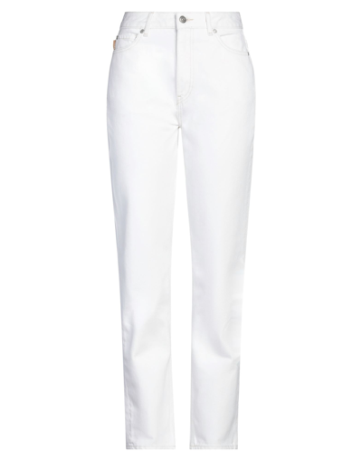 Ganni Jeans In White