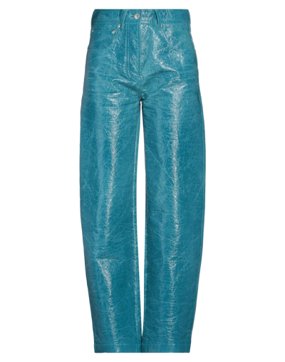Msgm Pants In Azure
