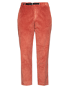 White Sand Pants In Rust