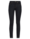 LOVE MOSCHINO LOVE MOSCHINO WOMAN JEANS BLUE SIZE 32 VISCOSE, COTTON, LYOCELL, POLYESTER, ELASTANE