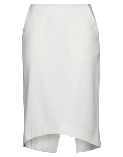 Lorena Antoniazzi Midi Skirts In White