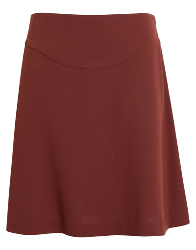 See By Chloé Mini Skirts In Brown