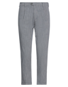 Gianni Raffaelli Cropped Pants In Slate Blue
