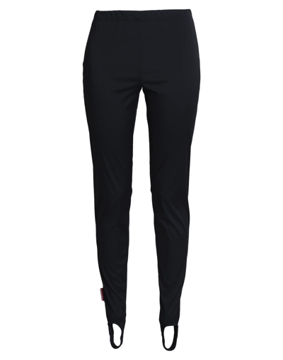 Dsquared2 Woman Leggings Black Size 0 Polyamide, Elastane