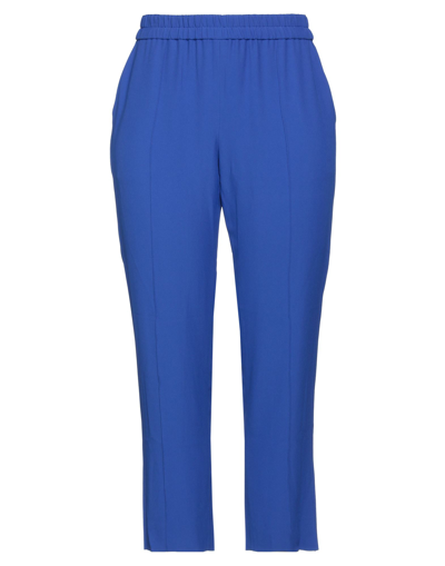 Escada Pants In Bright Blue