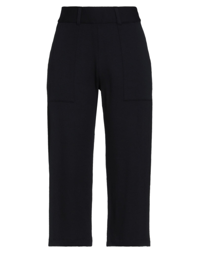 Majestic Cropped Pants In Dark Blue